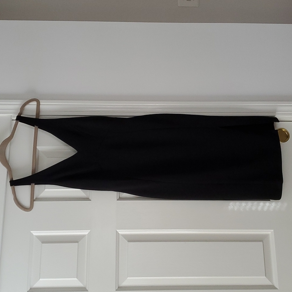 NWOT Lulus Iconic Moment Black Bodycon Midi Dress - Picture 2 of 4